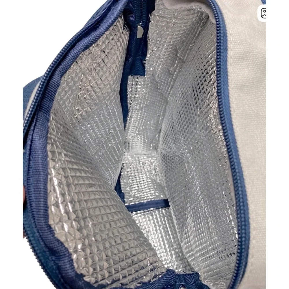 Tommy‎ Bahama Blue/Beige Duffle Bag Travel Gym Carry On